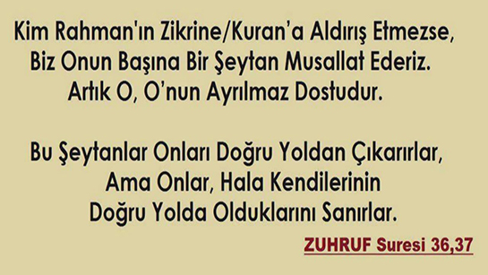 Zümer Suresi Türkçe Meali Okunuşu ve Anlamı